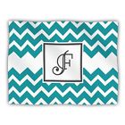 Kih044bab02f Kess Inhouse Original Monogram Chevron Teal Letter Dog Blanket Kih044bab02f Kess Inhouse Original Monogram Chevron Teal Letter Dog Blanket