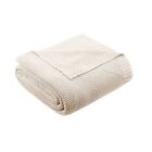 54654350 King Bree Knit Bed Blanket Ivory