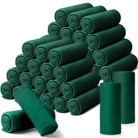 Kinlop-thrw-0815 Kinlop 40 Packs Fleece Blanket Bulk 60 X 50 Inch Soft Lightweight Cozy