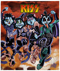 Erks0020bl Kiss Blanket Destroyer Kitty Cats Music Band Fleece Throw