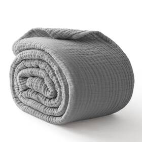 B0fnmpwkrj Kozyhvn 100% Cotton Muslin Blanket 40 Inch X Breathable Lightweight Throw