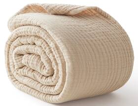 Khusb5s4f1th Kozyhvn 100% Cotton Blanket Large 50 Inch X 70 6 Layers Muslin Blankets Cooling And Soft