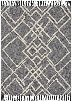 Th166 L.r. Resources Inc Lr Home 50x60 Inch Soft Hand-woven Modern Throw 50 X 60 Black/white Th166 L.r. Resources Inc Lr Home 50x60 Inch Soft Hand-woven Modern Throw 50 X 60 Black/white