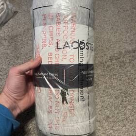 Lacoste 734737699366 Home Fresh Fleece Throw 50 Inch X 70 - Heather Grey New