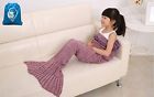 Laghcat Mermaid Tail Scalloped Blanket Knit Crochet And For 56 712243097456