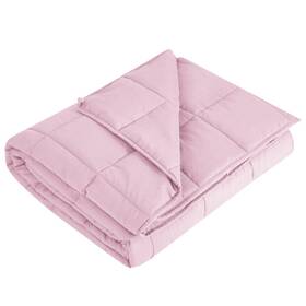 Lagraty 669936934546 Lftagraty Weighted Blanket - 48 Inch X72 15lbs Cooling Breathable Heavy Mi