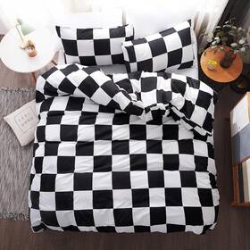 Lamejorlmq100 Lamejor Duvet Cover Set Queen No Insert In Black/white