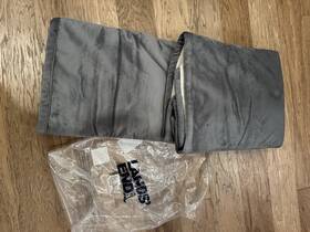 4967274 Lands End 825386577065 Sherpa Fleece Throw 50 Inch X 70 In Rich Steel #4967274