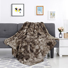 Langsdsbatm Langria Luxury Super Soft Faux Fur Fleece 696576088735