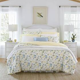 Ushsfn1217715 Laura Ashley Home - King Duvet Cover Set Blue/yellow/green/white