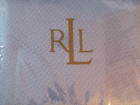 Lawton Ralph Lauren Indigo Blue 100 Cotton King Blanket 108 X 90 Nip 026705363691