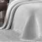 Lbbd14330 Queen Woven Grey-white Jacquard Bedspread Lamont