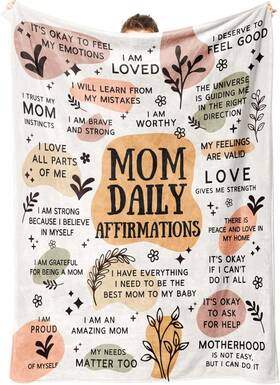 0522hil Ldgqus New Mom Blanket 50x60 Pregnancy Postpartum Throw Gender Reveal Gift
