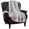 Leafe-pattern-gray-white-60x70 Chanasya Super Throws Soft Fuzzy