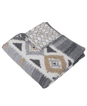 Levtex 190945090010 Santa Fe Reversible Quilted Throw 50 Inch X 60 Levtex 190945090010 Santa Fe Reversible Quilted Throw 50 Inch X 60