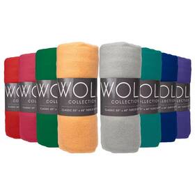 Lexi Home 445021278206 Wolf Assorted 50 X 60 Ultra Soft 160 Gsm Fleece Throw Blankets Set Of 24
