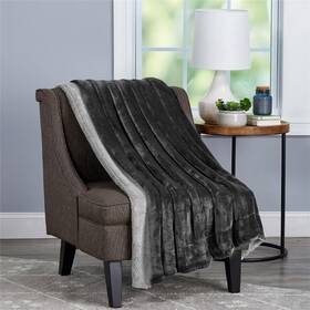 66-throw007 Lhc Oversized Plush Woven Polyester Sherpa Fleece Solid Color Pol