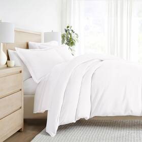 Ieh-duv-12-4 Linen Market Duvet Cover King Size - 108 Inch X96 King/california White