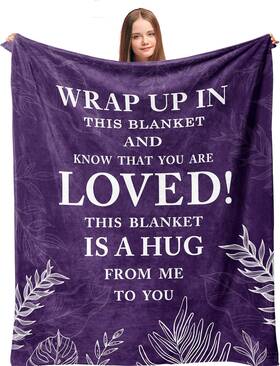 Linxher 313029585541 Gifts For Women Christmas Inspirational Woman Cozy Soft Throw Blanke