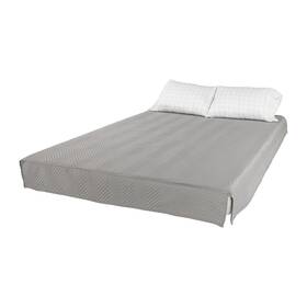2022107821 Lippert Components Easy Zzzs Rv Bedding Set - Narrow King Grey