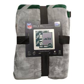 622-27s-25s Logo Brands Nfl Super Plush Blanket 60inx70in New York Jets