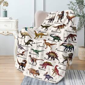 Love Is Like A Blanket 774852348636 Dinosaurs Gifts Super Soft Lightweight Flannel Bed Alphabet