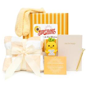 Lovinghue Kiili 060932850093 Get Well Soon Gift Baskets For Women Cancer Care Gifts Sunshine Box Self Gi