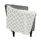 44380169 Lttn3139 Latitude Run Rosenberger Quatrefoil Fleece Throw