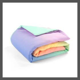 86855241 Lush Decor 60 Inch X40 7lbs Kidsft Qaanitha Rainbow Ombre Kidsftft Washable Reversible Weighted
