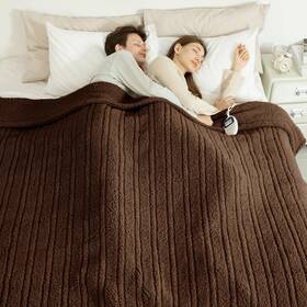Dkcx-eb8490 Luzarta Heated Blanket Queen Size Single Control - 84 Inch X90 Soft Double Sided