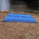 Ly-bpcb-navy-royal Sunnydaze Decor Nylon Pocket Blanket For Camping The 815008021588