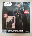 Lysb016gtgy6w-toys Disney Star Wars Darth Vader Comfy Throw Character 087918782006