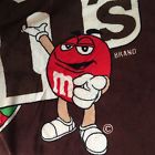 M S Mars Ms Throw Fleece Blanket Brown Candy Characters 52 X 66 2007 New 602173612389