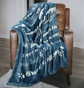 Macevia 768232188278 Breast Cancer Gifts For Women Fleece Healing Thoughts Blanket Super Soft And Wa