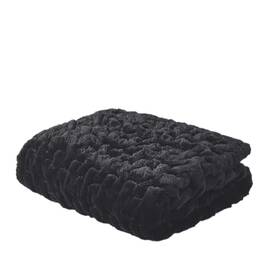 Madison Park 022164122138 Ruched Reversible Faux-fur Throw 50 Inch X 60 New