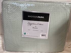 Madison Park 086569943972 Egyptian Cotton Blanket King Bedding New