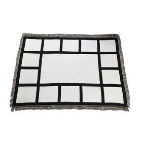 2023052503 Majumdar Customizable Sublimation Blank Throw Blanket 15 Panel Baby Travel