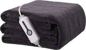 Malkit 445008878849 Electric Heated Blanket 50 Inch X60 Throw Size Soft Coral Fleece With 4 Heating Lev
