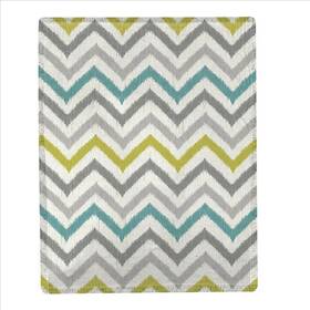 Manual Woodworkers & Weavers 725734818072 S And J Flea Market Chevron Throw 50x60 Inches