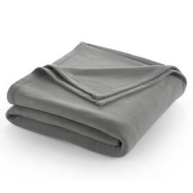 Martex 027399032009 Twin Size Fleece Bed Blanket Comfy Supersoft All-season Li