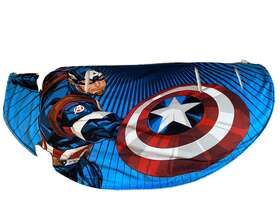 Marvel 032281215446 Avengers Blanket 50 Inch X 28 Cozy Wings Captain America Comics B11