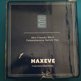 Etmink-th-brown01 Maxeve Electric Heated Blanket Blue 50x60