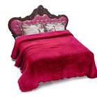 May06k Jml Super Soft Solid Color Plush Flannel Fleece 814731029731