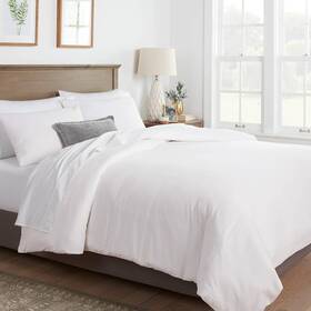 Mf-usa-co-dc-600tc-white-king Mayfair Linen King/california King Duvet Cover 600 Thread Count White