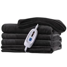 Mcjaw 540936460145 Electric Blanket Heated 72x84 Full Size Oversized Flannel Etl