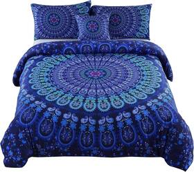 Comin18ju086316 Meila Duvet Cover Set Luxury Soft Microfiber Bedding Sets Twin Style 1