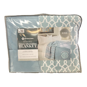 Sc51-911 Members Mark Down Reversible Alternative Blanket King 108x96