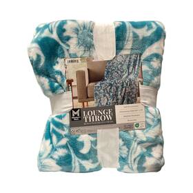 193968294458-p Members Mark Ny Reversible Oversized Velvety Soft Lounge Throw Blanket 60 Inch X 70