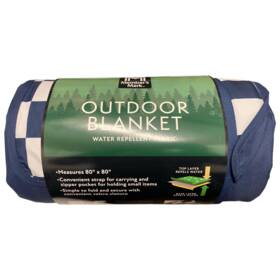 193968300524-p Members Mark Ny Water Resistant Outdoor Blanket With Zipper Pocket 80 Inch X80