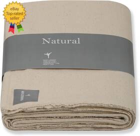 Merchanzing Inc Ym 01 Miszbha 100% Indian Cotton Yoga Blanket Perfect For Restorative And Meditat